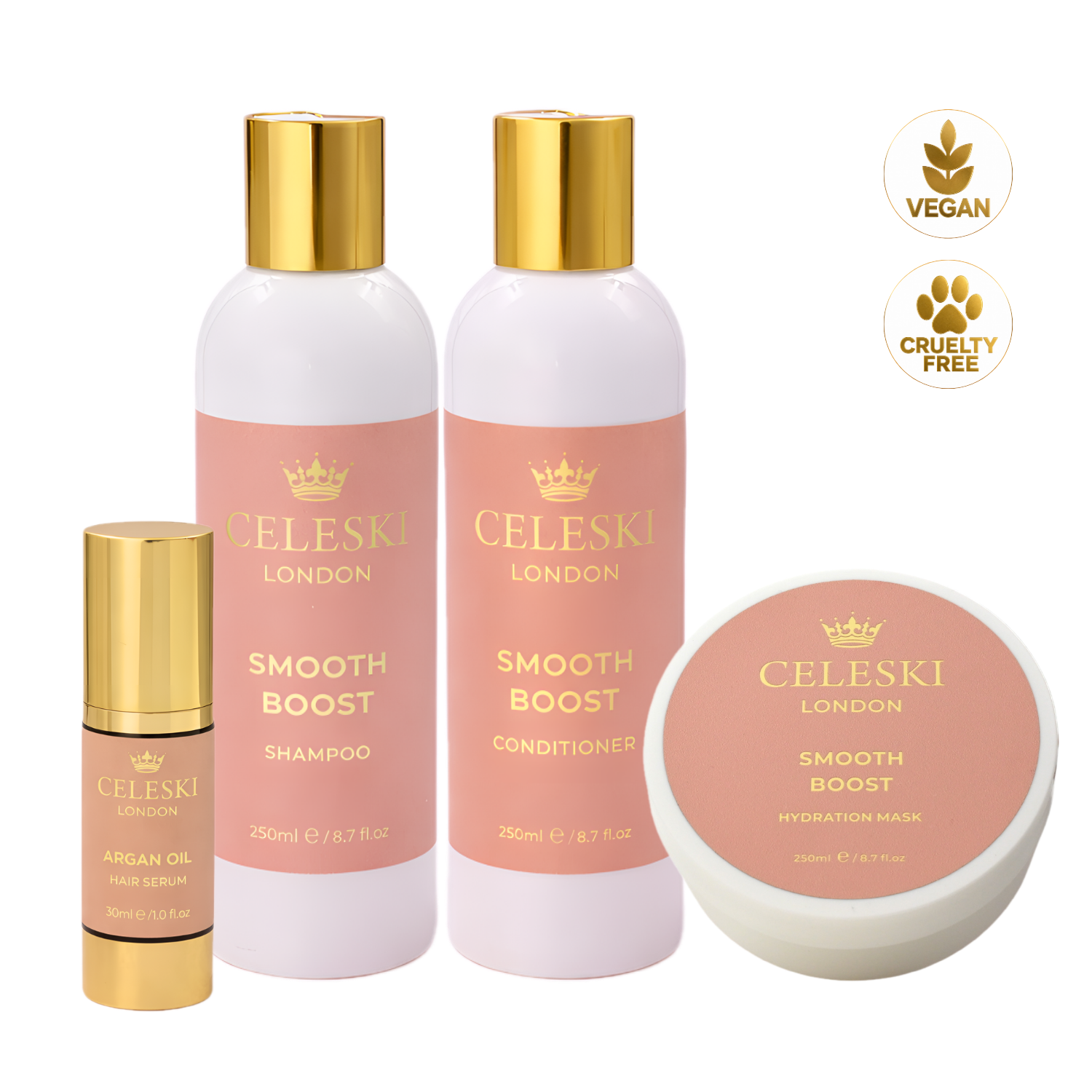 Complete Set — Shampoo + Conditioner + Mask + Oil